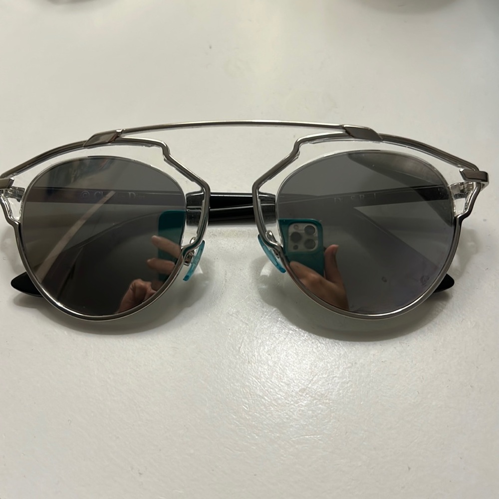 Dior So Real Sunglasses in Silver